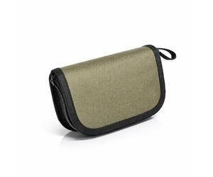 Ausla EVA Bolsa de Moscas de Pesca Impermeable Ligera Organizadora de Señuelos Funda para Cucharas y Spinners de Fácil Acceso Durante Salidas de Pesca (L)