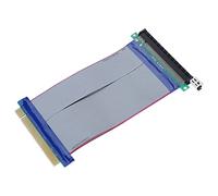 Ausla Extensor de Tarjeta Vertical PCI-E de 19 CM, Cable Plano Suave de Alta Velocidad para Dispositivos PCI-E, Instalación Flexible para Servidor 1U y 2U