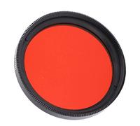 Ausla Filtro de Lente a Todo Color de 37 Mm, Kit de Filtro de Vidrio óptico Resistente Al Agua, Mejora la Fotografía del Amanecer y el Atardecer, Compatible con Cámaras SLR de 37 Mm (Orange)