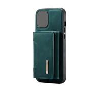 Ausla Funda Magnética Desmontable para Teléfono con Billetera, Porta | Diseño de soporte plegable, almacenamiento para tarjetas, fotos en efectivo, protección de cámara elevada, conexión