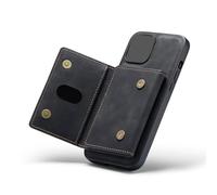 Ausla Funda Magnética Desmontable para Teléfono con Billetera, Porta | Diseño de soporte plegable, almacenamiento para tarjetas, fotos en efectivo, protección de cámara elevada, conexión