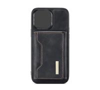 Ausla Funda Magnética Desmontable para Teléfono con Billetera, Porta | Diseño de soporte plegable, almacenamiento para tarjetas, fotos en efectivo, protección de cámara elevada, conexión