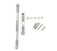 Ausla Grupo de Barra de Dirección RC, Accesorios de Actualización de Metal para Modelo de Camión Militar MN D90 MN-91 FJ-45 (Plata MN-012S)