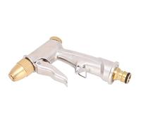 Ausla Gun de Manguera de Agua de Alta Presión de Metal, 4 Patrones de Pulverización en Rociador Manual 32.8-49.2 Pies Boquilla de Latón Completa para Lavado de Automóviles y Mascotas, Diseño