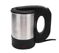 Ausla Hervidor de Agua Eléctrico de 12V para Coche, Calentador de Agua Portátil de Acero Inoxidable de 500ML para café, té, Hervidor de Viaje de Ebullición Rápida para Uso en Vehículos de Acampada