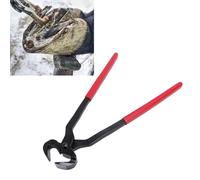 Ausla Hoof Nipper Ergonómico Contexto Cómodo para Caballos de Ganado Ovejas con Cuchillas Hechas de Acero y Materiales de Silicona, Pezuñas, Eliminar Objetos Extraños