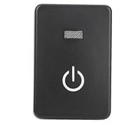 Ausla Interruptor Basculante de Encendido y Apagado LED para Coche, Material ABS, Diseño Duradero, Fácil Instalación para Camery Highlander Carora (Iniciar patrón de energía)