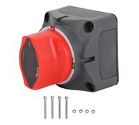 Ausla Interruptor de Desconexión de la Batería, 200a DC5-60V Master Aislador Interruptor de Apagado con Pantalla de Voltaje LED para Botes, Automóviles, RVs y Remolques