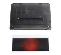 Ausla Juego 3000 en 1, Tarjeta de Memoria de 8GB, Tarjeta de Video Juego ROM para SFC con Soporte FAT16 FAT32, Copia de Seguridad Automática, Versión V1 (Negro transparente)