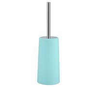 Ausla Juego de baño de 6 piezas, juego de accesorios de baño, taza, soporte para cepillo de dientes, soporte para sopa, botella desinfectante para manos, cubo de basura, cepillo de inodoro (Turkis)