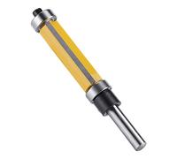 Ausla Juego de brocas de fresado para carpintería, rodamiento e inferior, fresa recta a ras con vástago de 1/4 pulgadas para fresado, Auslac9q78zbwpe