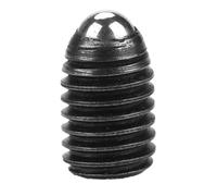 Ausla Juego de émbolos de Resorte de Bola de Acero Al Carbono Rosca de Tornillo M8 Émbolo de Bola de Acero 10 Piezas para Dispositivos Mecánicos y Abrazaderas Fácil Instalación Posicionamiento
