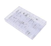Ausla Juego de Extensores de Vástago de Reloj Kit de Extensión de Vástago de Cuerda de Reloj de Acero Inoxidable 90 Piezas con Caja de Almacenamiento para Relojeros Reparadores Reemplazo de de