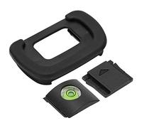 Ausla Juego de Oculares para Visor de Cámara con Características de Plástico y Goma, Nivel de Horizonte y Cubierta para Zapata Fría para Usuarios de Cámaras K5IIS K5II K30 K50 K5 K7 KS1