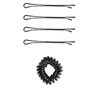 Ausla Juego para Hacer Moños para el Cabello, Esponja de Plástico, Herramientas de Peinado de Metal, 4 Piezas con Clips para Tirar, Peine para Bodas, Fiestas, Peinados Trenzados Diarios para Mujeres