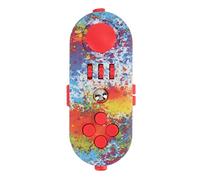 Ausla Juguete Fidget de Alivio de Estrés EDC, Reductor de Ansiedad para Niños y Adultos, 13 Maneras de Relajar su Estado de ánimo en Cualquier Momento, en (11 Colores de Grafiti)