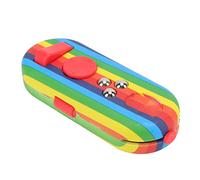 Ausla Juguete Fidget de Alivio de Estrés EDC, Reductor de Ansiedad para Niños y Adultos, 13 Maneras de Relajar su Estado de ánimo en Cualquier Momento, en (9 Colorido)