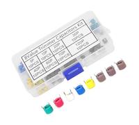 Ausla Kit de Condensadores Recortadores Juego de Condensadores Ajustables de Plástico 80 Piezas 6 Mm 5p a 120p Componentes Electrónicos de Alto Voltaje para Sintonización de Circuitos Proyectos