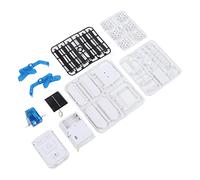 Ausla Kit de Construcción Coche Solar Espacial, Juguete Educativo DIY con | 6+ Años, Componentes de Plástico y Electrónicos, 6 Llantas de Goma para Movimiento por Engranajes, Aprenda Conversión de