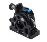 Ausla Kit de Extrusora de Impresora 3D Extrusora de Engranajes de Aleación de Aluminio Relación 9,5 1 para Filamento de 1,75 Mm Alta Concentricidad Fácil Instalación para CR10 Ender 3 CR6 (negro mate)