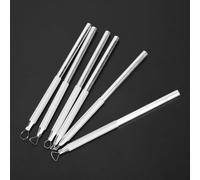 Ausla Kit de Herramientas de Esculpir de Arcilla de 6 Piezas, Tallado de Cerámica de Cerámica para Modeladores con Manijas Ergonómicas, Conjunto de Herramientas Completas para Artistas, Uso Versátil