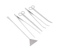 Ausla Kit de Herramientas para Plantas Aquascaping, Acero Inoxidable con Diseño de Precisión para un Fácil Uso en el Mantenimiento del Acuario para Principiantes y Aficionados