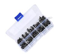 Ausla Kit de Interruptor Táctil, 200 Piezas 6 X 6 Pulsador Micro Interruptor Surtido, Piezas de Hardware Industrial de 10 W, 10 Tamaños de, Fácil Instalación para Reparación de Electrónica de