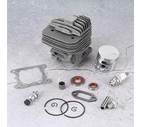 Ausla Kit de la Junta de Pistón de Cilindro MS261 Motosierra, Resistente Al Desgaste, Diseño Compacto, Instalación Fácil, Conjunto Completo, Artesanía Precisa, Accesorios de Aleación de Aluminio con