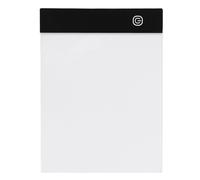 Ausla Kit de Libros de Flip Kit de Dibujo de Dibujo de Animados con Almohadilla de Luz LED A6 USB Brillo Ajustable Alimentado para Rastrear Transferencia de Tatuajes de Caligrafía (USB)