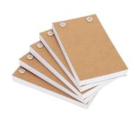 Ausla Kit de Libros Flip 5pcs, Libro de Imágenes Portátiles de Mano para Animación, Dibujo y Caligrafía, Incluye Herramientas de Pintura y Tornillos, para Mentes Creativas