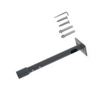 Ausla Kit de Montaje en Techo de Antena, Soporte de Antena Vertical de Aleación de Aluminio para V2 con Instalación Segura y Fácil Configuración para Uso Residencial y Comercial