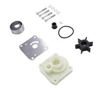 Ausla Kit de Reparación de Bomba de Agua Fueraborda, Caucho y Acero Inoxidable, Impulsor y Juntas para Motores de 2 Tiempos 4 Tiempos 25 30