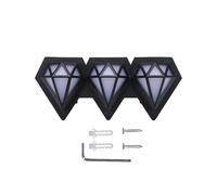 Ausla Lámpara de Pared Decorativa, Aplique de Exterior de Aluminio con LED Blanco Cálido, Resistente Al Agua IP65 para Jardín, Terraza, Cocina y Baño (#1)