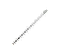 Ausla Lápiz óptico, Aleación de Aluminio, Posicionamiento Preciso, Lápiz Táctil Capacitivo 3 en 1 con 2 Puntas de Fibra para Tabletas y Teléfonos Móviles (Silver)