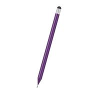 Ausla Lápiz óptico, Lápiz Táctil de Alta Sensibilidad, de Carbono 2 en 1 para Escribir y Dibujar, Compatible con Teléfonos Móviles y Tabletas, Incluido (Purple)