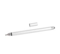 Ausla Lápiz óptico para Calendario, Lápiz óptico para Calendario Digital de Aleación de Aluminio, Táctil Capacitivo de Doble Punta 2 en 1 con Disco Transparente y Punta de Malla para Usuarios de