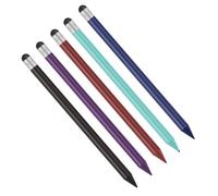 Ausla Lápiz óptico para Dispositivos con Pantalla Táctil, Alta Sensibilidad, Lápiz de Carbón 2 en 1, para y Tabletas (Black)