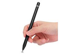 Ausla Lápiz Táctil para Pantalla, Lápiz óptico de Plástico Conductor y Silicona de 168 X 9 Mm, Punta Suave para Dibujar, Jugar y Escribir en Teléfonos Tabletas con iOS (Black)