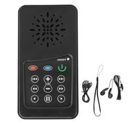 Ausla Lector de Escrituras con Energía Solar, Reproductor de Audio Portátil Recargable 4GB 900mAh, con Función de Marcador Inteligente para Escuchar y (Coreano Mundo Inglés Inglés KV Himnos)