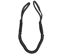 Ausla Línea de Amarre Elástica para Barco, Cable Bungee para Muelle, 4-5.5 m, Negro