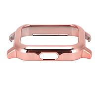 Ausla LS02 Smart Watch PC Cubierta, Negro (Rose Pink) | Marco de caída de plástico, estuche protector antirrayas, accesorio LS02, entrenamiento deportivo al aire libre