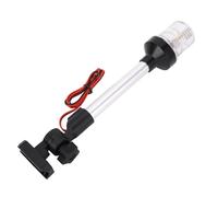Ausla Luz de Anclaje LED Luz de Navegación Marina de Aleación de Aluminio ABS 51 SMD2835 3NM IP67 Blanca de 360 Grados con Base Plegable de 270 Grados para Pontón bajo Barco (12 pulgadas)