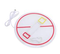 Ausla Luz de Neón LED No Fumar, Señal Regulable Alimentada por USB de Acrílico para Tiendas, Clubes y Fiestas