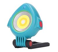 Ausla Luz de Trabajo Solar, ABS PA6 Luz de Trabajo Magnética LED Recargable 700LM 4 Modos Salida USB IPX5 para Reparación de Automóviles Camping Corte de Energía Al Aire Libre (BLUE)
