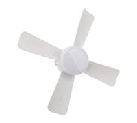 Ausla Luz de Ventilador de Techo, Ventilador de Techo LED Regulable con Control Remoto, Luz de bajo Consumo de 1000 Lm para Dormitorio, Cocina, Sala de Estar