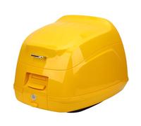 Ausla Maleta para Motocicleta de 32 L, Maleta para Equipaje con Almacenamiento del Motor con Cerradura Antirrobo y 2 Llaves, Amarilla