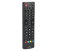 Ausla Mando a Distancia Universal, Mando a Distancia de Repuesto ABS para TV AKB73715603, Alcance de 10 M, Configuración Sencilla, Agarre Cómodo para Uso Doméstico en Televisor LCD (AKB73715603)