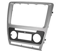 Ausla Marco de Fascia Estéreo de Radio 2Din para 2008 a 2013, Construcción de ABS, Ajuste, Aspecto Lujoso, Decoración Práctica del Tablero