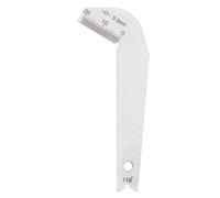 Ausla Medidor de Brocas Medidor de ángulo de Broca Preciso de 0,5 Mm para Herramienta de Afilado de Taladro Angular Perforación de Madera y Metal