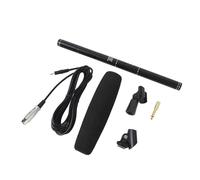 Ausla Micrófono de Condensador de Cañón, Aleación de Aluminio, Micrófono Cardioide XLR con Modos de Pastilla Dual y Alcance de 36 Cm para Grabación con Videocámara y SLR Digital